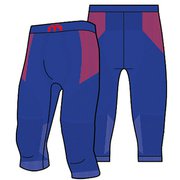 MAN 3/4 TIGHT PANTS WMUX061-123 CM7024 BLUE サイズ3 [スキーアンダータイツ メンズ]