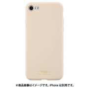 14687 [iPhone SE（第2世代）/8/7 4.7インチ用 ソフトタッチシリコーンケース ベージュ]