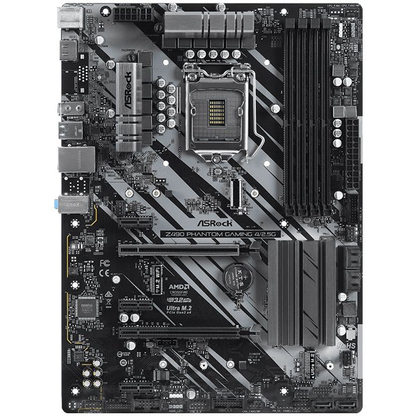 Z490 Phantom Gaming 4 2 5g Asrock Intel 第10世代cpu Lga10 対応 Z490 チップ