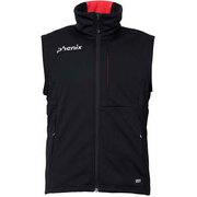 フェニックスチーム ソフトシェルベスト phenix Team Soft Shell Vest PFA72VE06 (BK)Black XLサイズ [スキーウェア ミドルウェア ユニセックス]