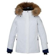 デモチームウーマンズ ハイブリッドインサレーションジャケット Demo Team W's Hybrid Insulation Jacket PFA82OT15 (WT)White Lサイズ [スキーウェア ジャケット レディース]