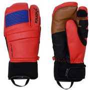 Formula Tri-Finger Leather Gloves PFA78GL02 FLRD Sサイズ [スキーグローブ]