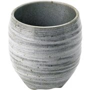 161-802 [たっぷりカップ 青磁刷毛]