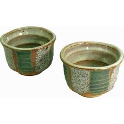 ぐい呑2個セット 織部十草 161-1261