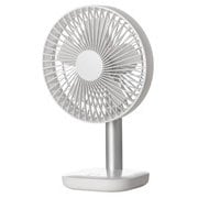 充電式ポータブル卓上扇 YDS-H15-W