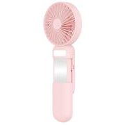 充電式LEDライト付ミラーハンディファン YHML-C20-LP