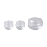MA-01B/S/SET [日本酒グラスセット 親しみやすく万能タイプ （Mai 酒器揃え 木箱入）]