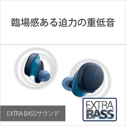 【新品】SONY ソニー　ワイヤレスイヤホン　EXTRA BASS ブルー WF-XB700 | ヘッドホン | ソニー