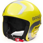 VULCANO FIS 6.8 Jr 21117ZW シャイニーイエローシルバー S/Mサイズ 53-56cm [スキーヘルメット レーシング ジュニア]
