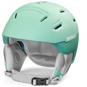 CRYSTAL X 21114FW マットヴェルディグリ M/Lサイズ 56-58cm [スキーヘルメット レディース]