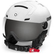 STROMBOLI VISOR PHOTO 21117WW マットシャイニーホワイト Sサイズ 53-55cm [スキーヘルメット]