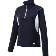 WOMEN'S UNDER SHIRT DWWQJB65 NNY (NNY)ナイトネイビー Mサイズ [スキーアンダーシャツ レディース]