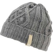 WOMEN'S KNIT CAP DWCQJC65 (MGY)グレー [ニットキャップ ビーニー レディース]