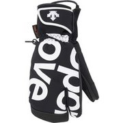 3 FINGER MITTEN DWBQJD61 BLK Lサイズ [スノー グローブ]
