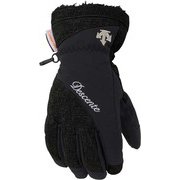 WOMEN'S GLOVE DWCQJD61 BLK Lサイズ [スキー グローブ レディース]