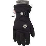 WOMEN'S DOWN GLOVE DWCQJD63 BLK Sサイズ [スキーグローブ レディース]