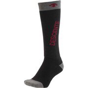 SOCKS DWBQJB60 BRD (BRD)ブラック/ダークレッド 25-27cm [スキー ソックス]
