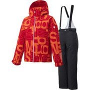 KID'S SUIT DWKQJH93 ORT (ORT)オレンジタイポグラフィー 100cm [スキーウェア ジュニア]