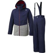 MEN'S SUIT DWMQJH70 DNG (DNG)ダークナイト/グレー Sサイズ [スキーウェア 上下セット メンズ]