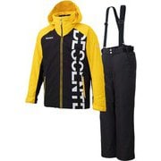 MEN'S SUIT DWMQJH71 BYL (BYL)ブラック/イエロー Sサイズ [スキーウェア 上下セット メンズ]