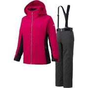 WOMEN'S SUIT DWWQJH80 DPK (DPK)ディープピンク Lサイズ [スキーウェア 上下セット レディース]