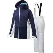 WOMEN'S SUIT DWWQJH81 SNY (SNY)スチールネイビー Lサイズ [スキーウェア 上下セット レディース]
