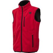 Jr.SOFT SHELL VEST DWJQJK63 （ERD）エレクトリックレッド 150cm [スキーウェア ミドルウェア ジュニア]