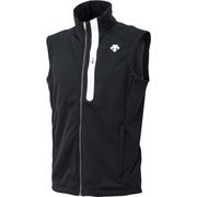 SOFT SHELL VEST DWUQJK63 （BLK）ブラック XOサイズ [スキー ミドルウェア]