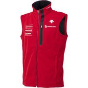 SOFT SHELL VEST DWUQJK63 （ER2）エレクトリックレッド2 Mサイズ [スキー ミドルウェア]