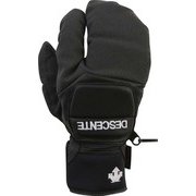 PROTECTION 3 FINGER MITTEN DWAQJD50 （BLK）ブラック Mサイズ [スキー グローブ]