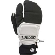 PROTECTION 3 FINGER MITTEN DWAQJD50 （WHT）ホワイト Lサイズ [スキー グローブ]