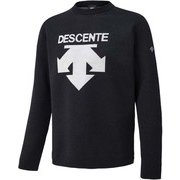 DESCENTE LOGO SWEATER DWMQGC07D 93 Sサイズ [スキーウェア ミドルウェア ユニセックス]