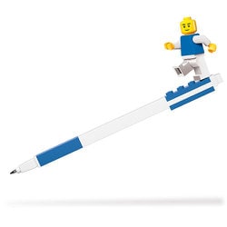 ヨドバシ Com Lego レゴ Lego Stationeryシリーズ ボールペン W ミニフィグ ブルー 通販 全品無料配達