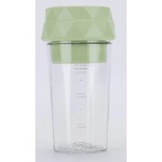 小型充電式コンパクトミキサー 300ml ライトグリーン KEN3988-19-LG