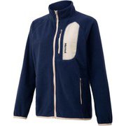 ウィメンズポーラテックマイクロフリースジャケット WS POLARTEC MICRO FL TOWQJL35 (DIN)ダークインディゴ Sサイズ [アウトドア フリース レディース]