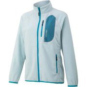 ウィメンズポーラテックマイクロフリースジャケット WS POLARTEC MICRO FL TOWQJL35 (MNT)ミント Lサイズ [アウトドア フリース レディース]