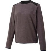 ウィメンズフリースセーター W's Fleece Sweater TOWQJL45YY GY Mサイズ [アウトドア フリース レディース]