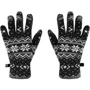 Knit Combi Fleece Glove  TOAQJD74 BK Lサイズ [アウトドア グローブ]