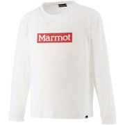 KIDS BOX LOGO L/S CREW TOJQJB11 FWH 110サイズ [アウトドア トップス キッズ]