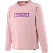 KIDS BOX LOGO L/S CREW TOJQJB11 SPK 110サイズ [アウトドア トップス キッズ]