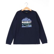 キッズケイムロングスリーブクルー Kid's Caim L/S Crew TOJQJB12 (NV)ネイビー 130サイズ [アウトドア トップス キッズ]