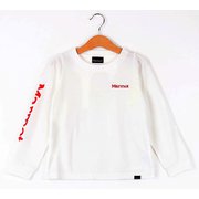 KIDS SLEEVE LOGO L/S CREW TOJQJB15 FWH 150サイズ [アウトドア トップス キッズ]