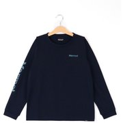 キッズスリーブロゴロングスリーブクルー Kid's Sleeve Logo L/S Crew TOJQJB15 (NV)ネイビー 130サイズ [アウトドア トップス キッズ]