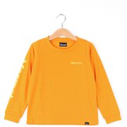 キッズスリーブロゴロングスリーブクルー Kid's Sleeve Logo L/S Crew TOJQJB15 (SOL)ソーラー 140サイズ [アウトドア トップス キッズ]