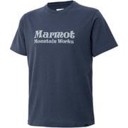 MMW LOGO H/S CREW TOMQJA57 INK Lサイズ [アウトドア カットソー メンズ]