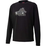 ドライブンマーヴィンロングスリーブクルー DRIVEN MARVIN L/S CREW TOMQJB52 (BK)ブラック Sサイズ [アウトドア カットソー メンズ]