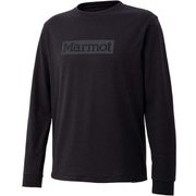 SQUARE LOGO L/S CREW TOMQJB55 BK XLサイズ [アウトドア カットソー メンズ]