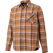 プラッドロングスリーブシャツ PLAID L/S SHIRT TOMQJB76 BW XLサイズ [アウトドア シャツ メンズ]
