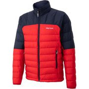 デュースダウンジャケット Douce Down Jacket TOMQJL21 (TRNV)チームレッド/ネイビー Lサイズ [アウトドア ダウン メンズ]