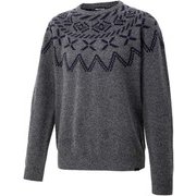 ハイカーノルディッククルーセーター Hiker Nordic Crew Sweater  TOMQJL37 (GY)グレー Lサイズ [アウトドア セーター メンズ]